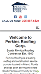 Mobile Screenshot of perkinsroofing.net